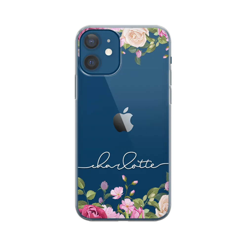 spring dream iphone 12 case blue