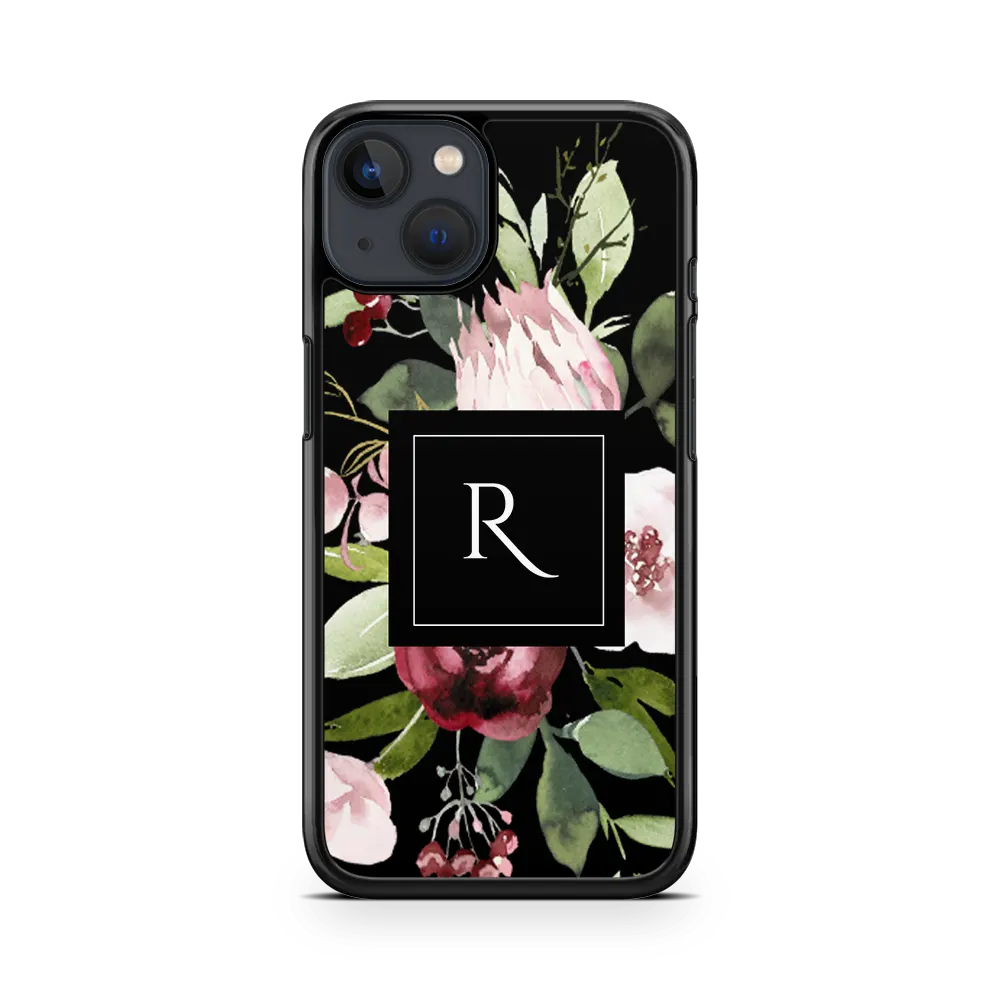 vintage floral custom iphone 13 case